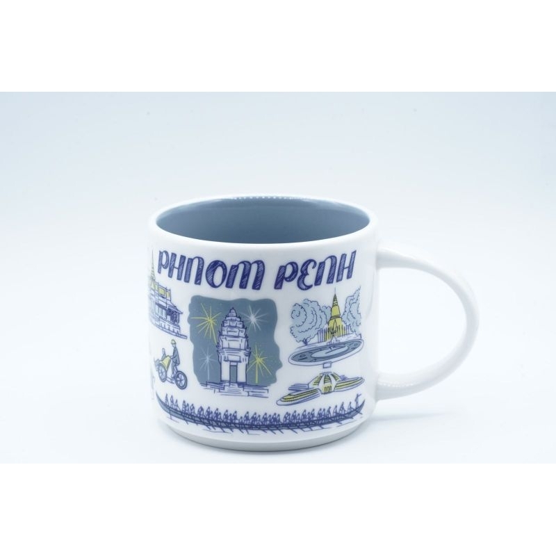Starbucks Been There Series Phnom Penh Cambodia Kamboja Mug Cup Gelas 14oz 414ml Collection Koleksi 