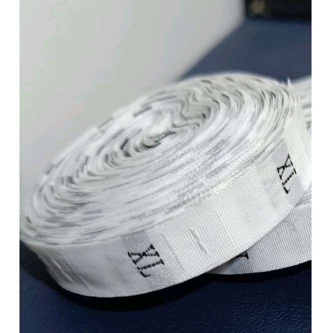 

LABEL WOVEN SIZE / LABEL SIZE BORDIR