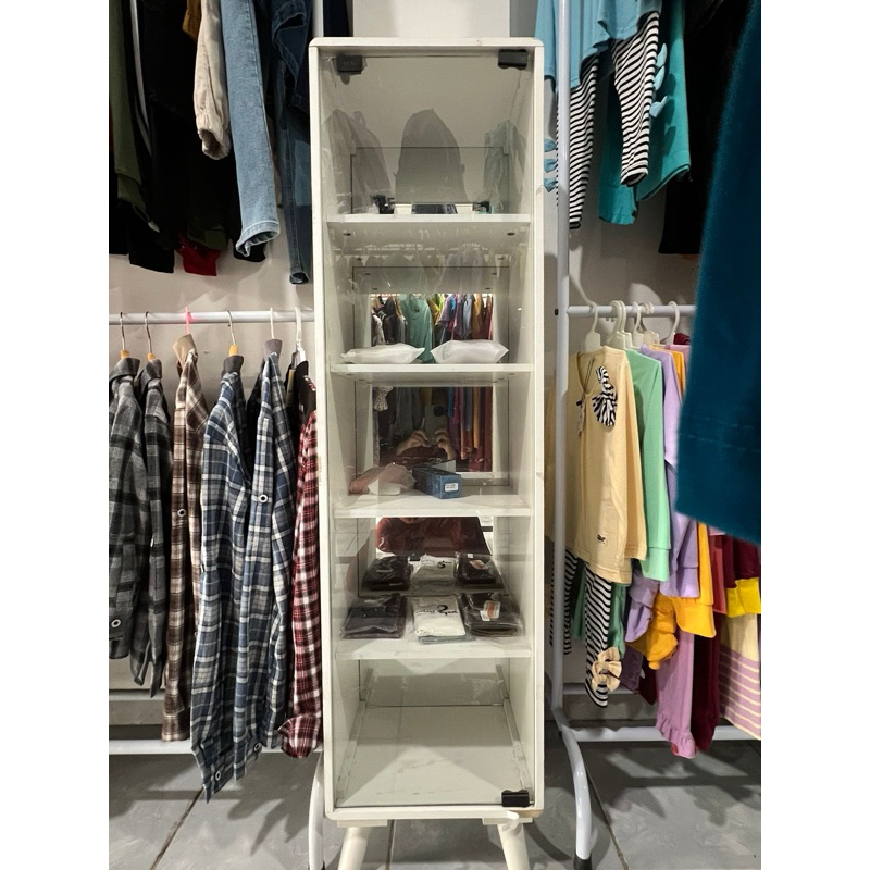 RAK KACA 5 SUSUN (BEKAS)