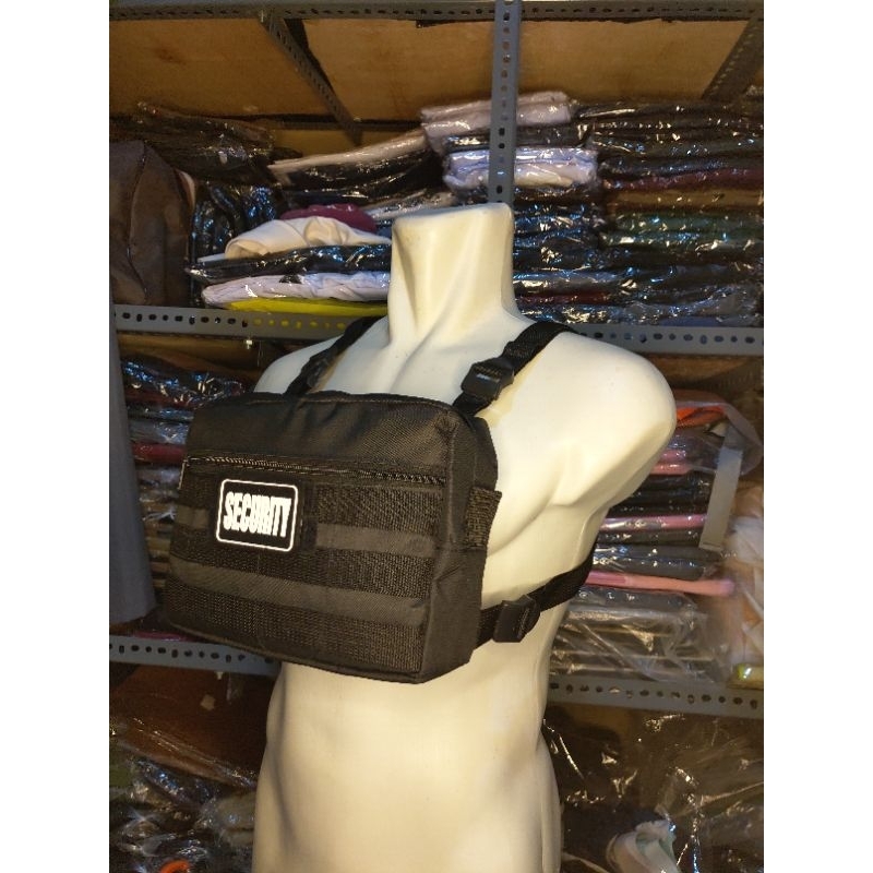 Tactical chestbag, tas rompi dada pria