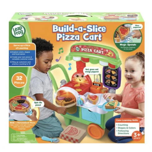 LeapFrog Build-A-Slice Pizza Cart