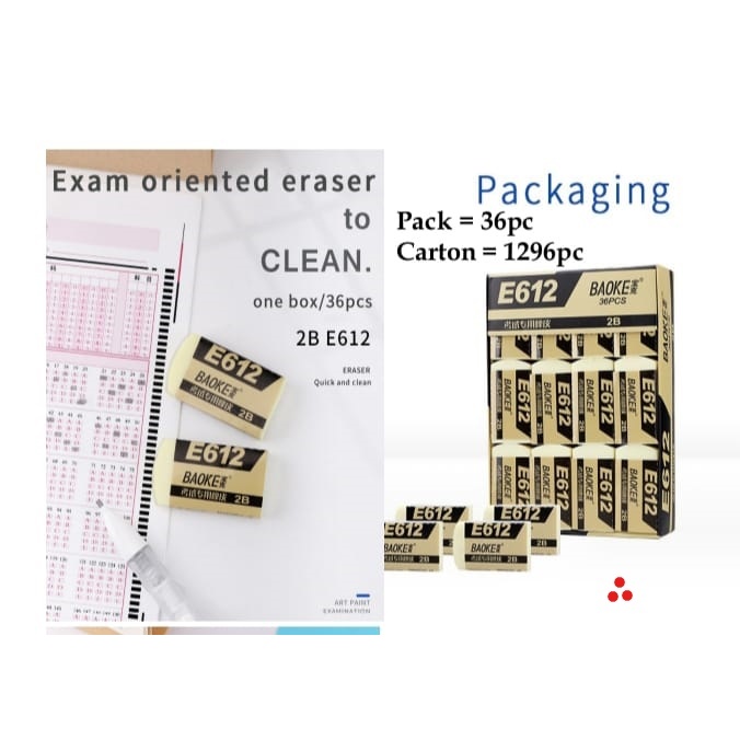 

Penghapus E612 Eraser (2B)