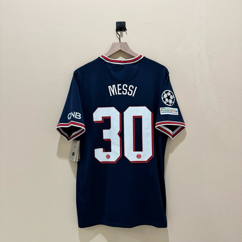 Jersey Original Paris Saint Germain PSG Home 2021/2022 UCL Version Messi #10