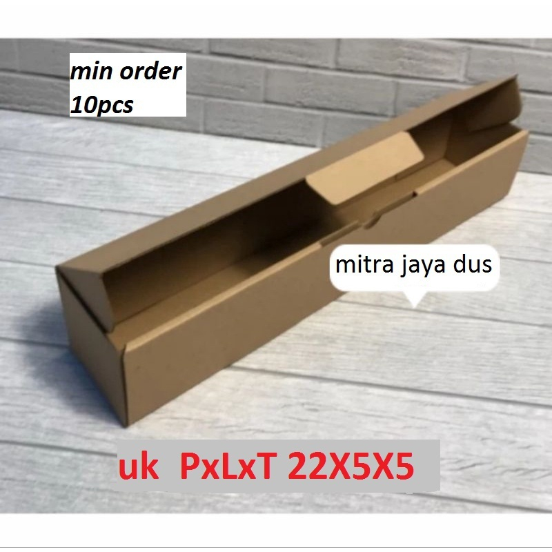 

kardus die cut 22x5x5