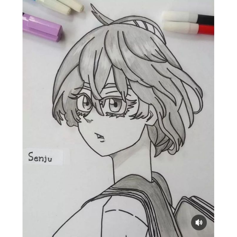 

Jasa menggambar sketsa anime A4 (halfbody)