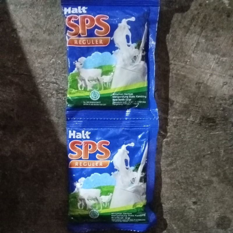 

Minuman serbuk susu kambing Halt Sps Reguler 22g (1 renceng isi 10sachet)