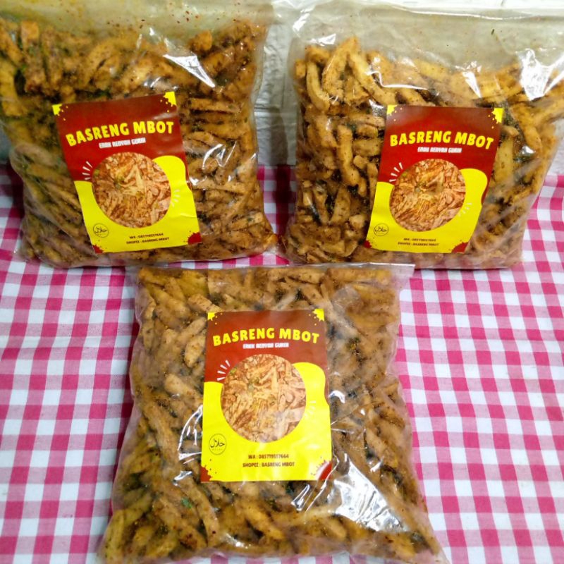 

BASRENG IKAN TUNA PEDAS DAUN JERUK VIRAL 500gram TERLARIS