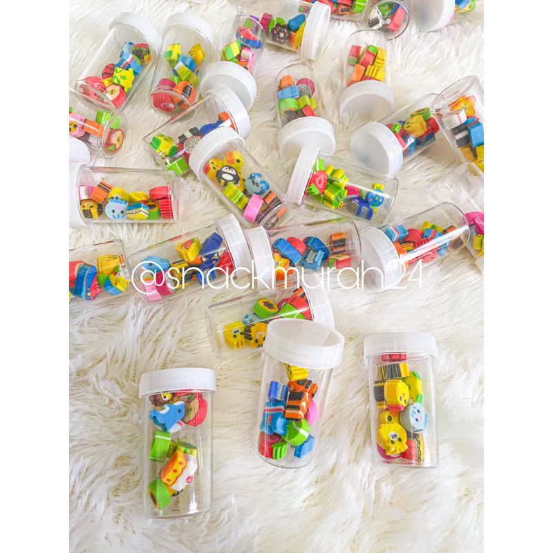 

10pcs Penghapus Mini Cup Toples Tabung 30cc