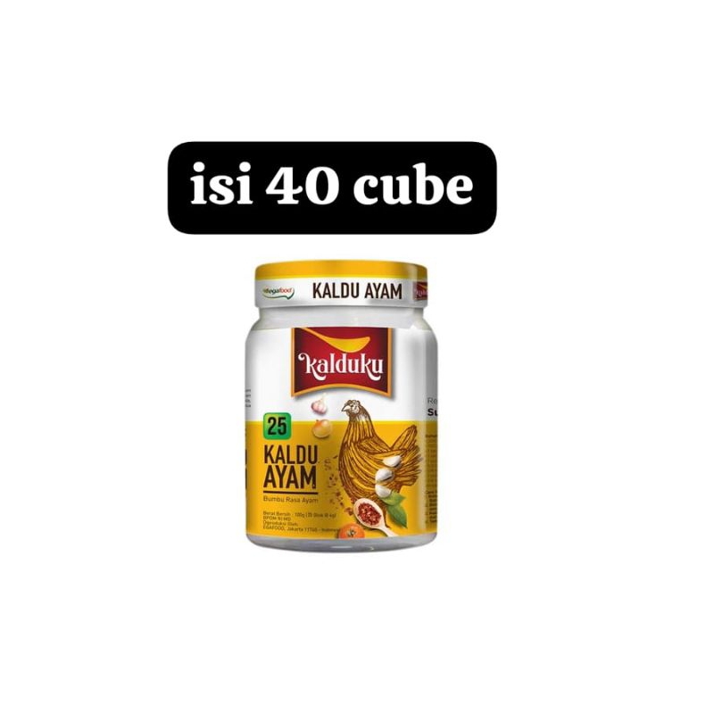 

Kalduku Bumbu Masak Rasa Ayam CUBE 40 cube