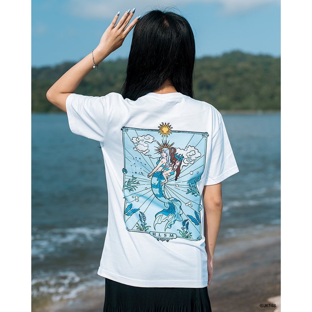kaos JKT48 Birthday T-Shirt Helisma Putri (Eli) | Unisex New 2024 White