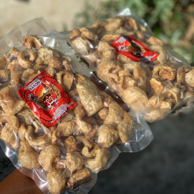 

Krupuk Kulit Premium Samsam Babi Cap Barong
