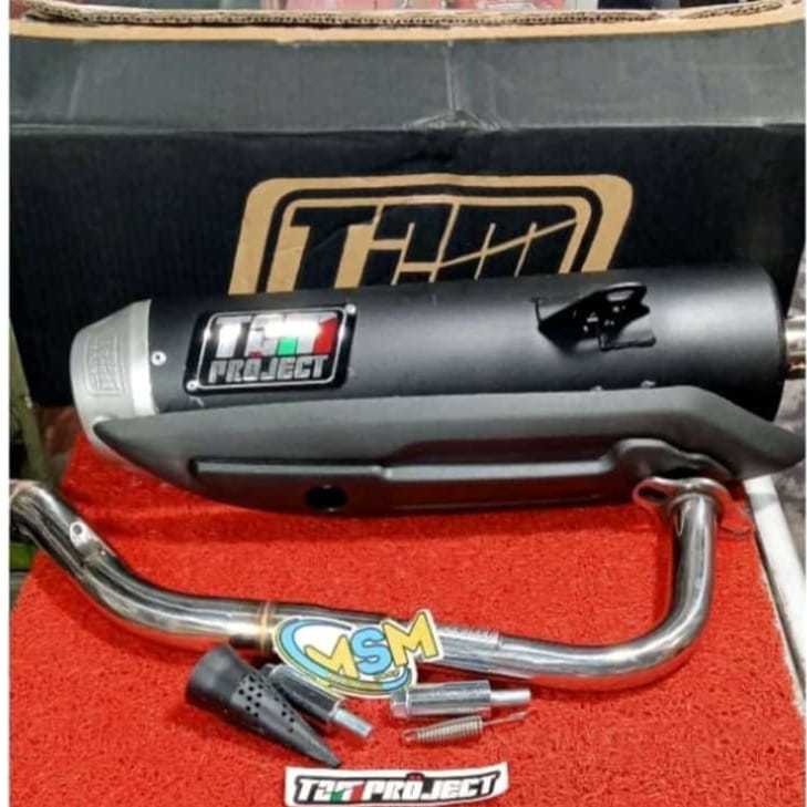 Knapot TZM Project Mio, Aerox Old, Mio M3, Soul GT, Mio Soul, Lexi, Freego Kenalpot