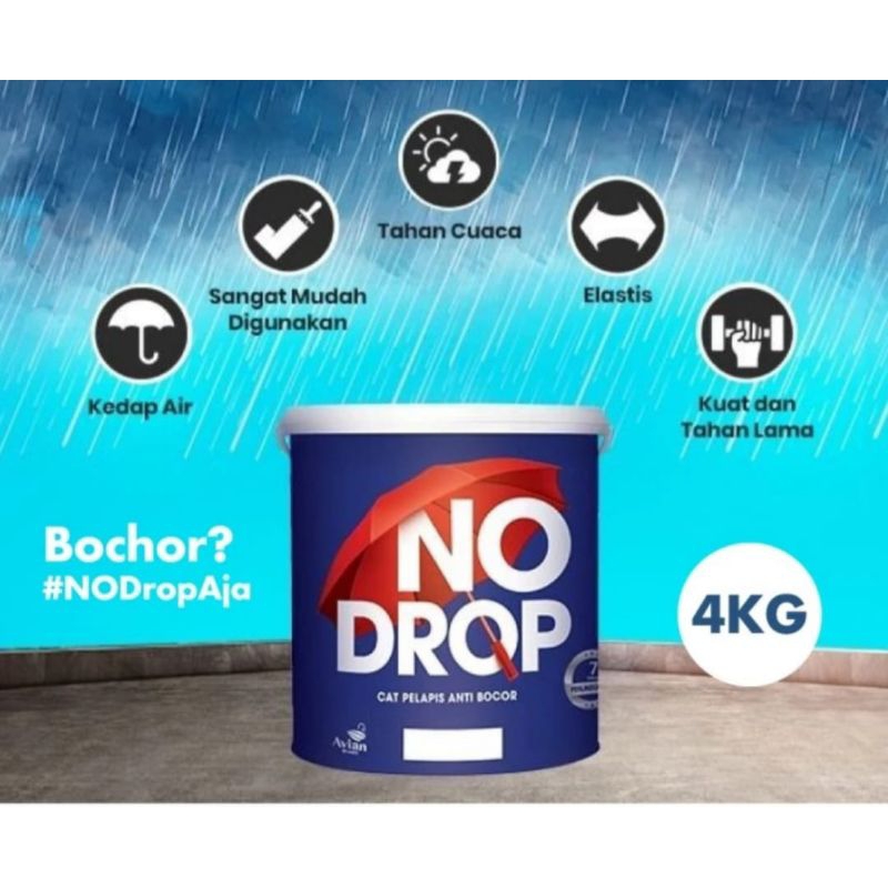 No drop 4 kg pelapis anti bocor waterproofing