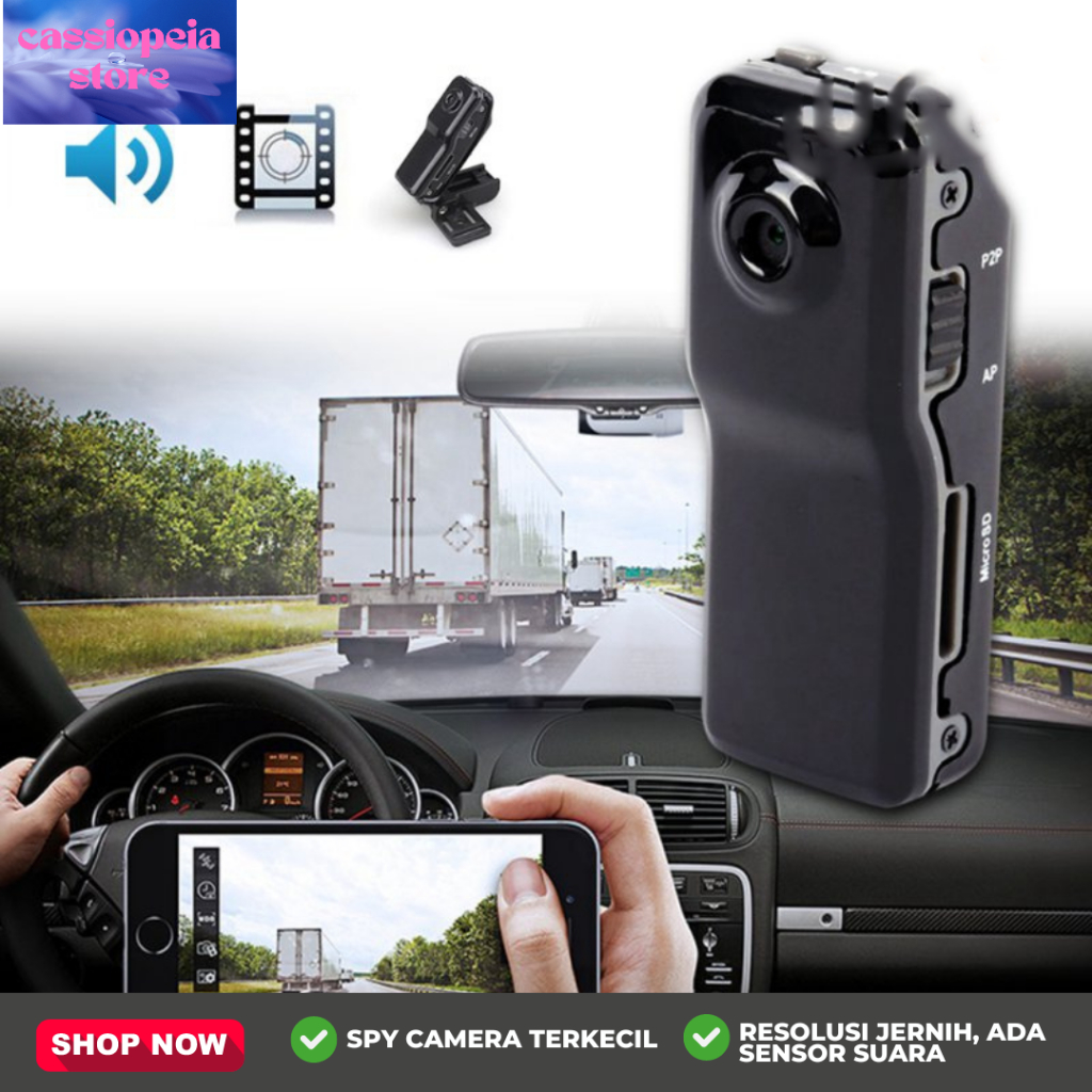 Kamera Mini Dv Cam Mini DV DVR Sports Video Camera Spy Camera Video Recorder Kamera Perekam Penginta