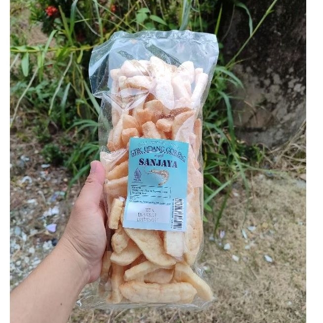 

Stik Udang Goreng khas bangka 180gram kerupuk bangka oleh oleh makanan cemilan dari toko snack jojo