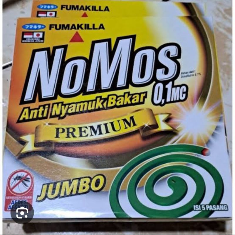 Obat nyamuk bakar domestos nomos