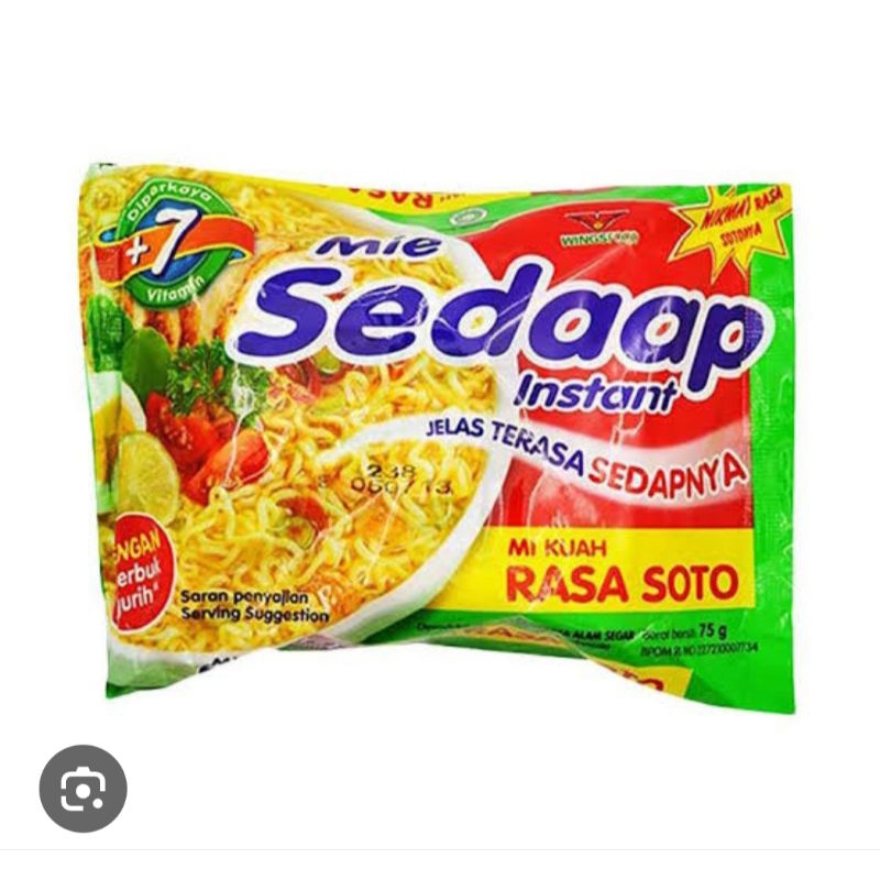 

Mie sedap kuah