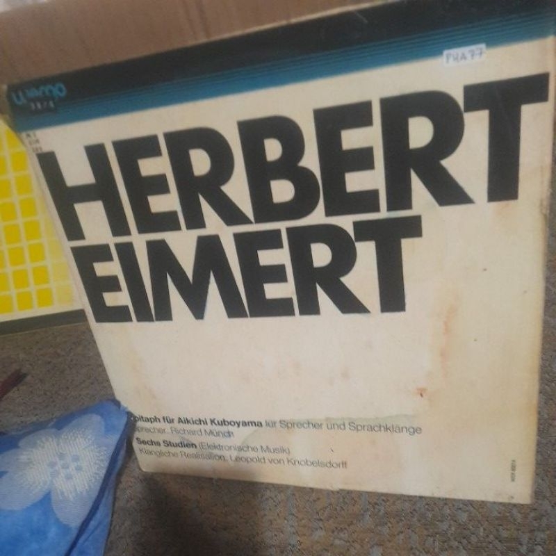 vinyl piringan hitam 12 jenis elekronik musik yang aneh (PHA77)