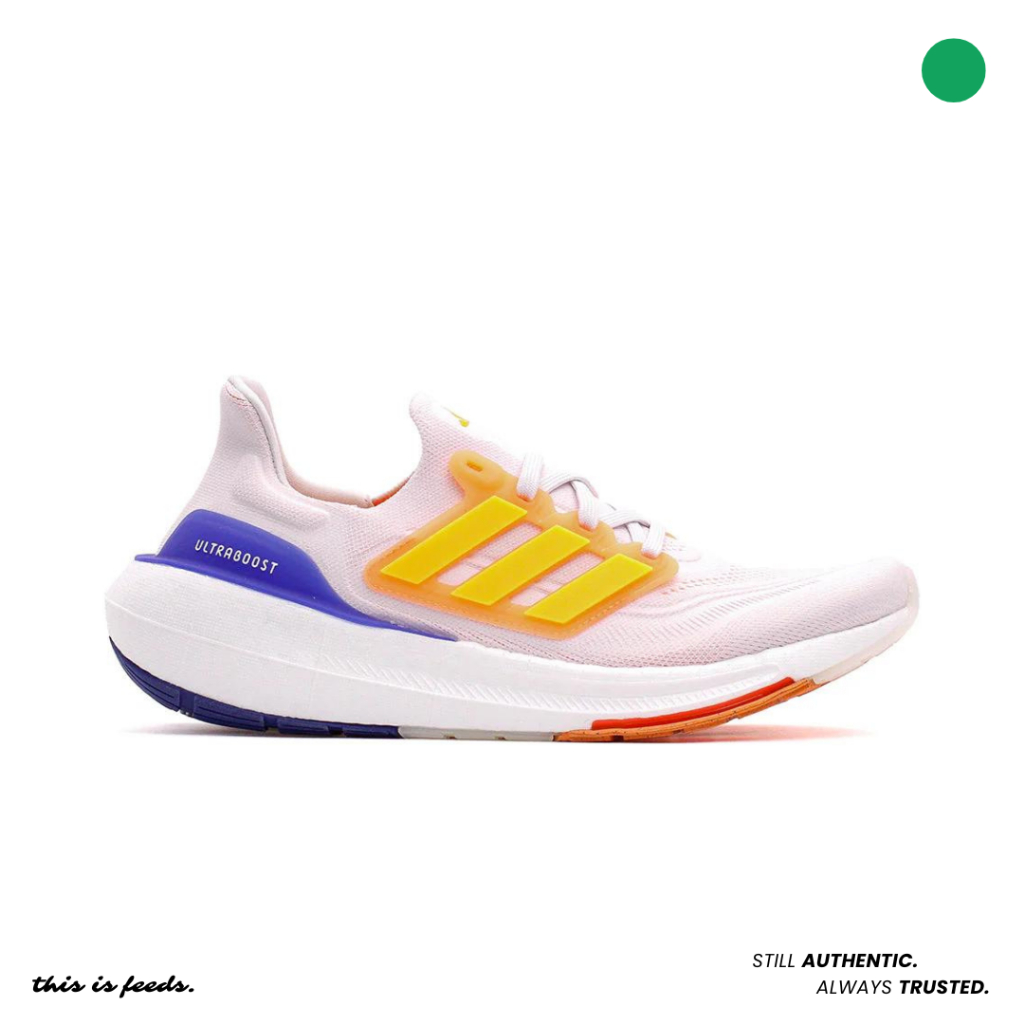 Adidas UltraBoost Light 'White Gold Blue'