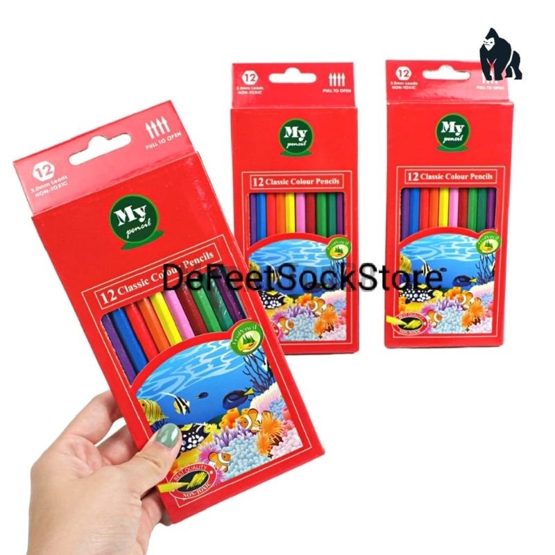 

Pensil Warna Besar Menggambar Mewarnai Sekolah Anak Murah