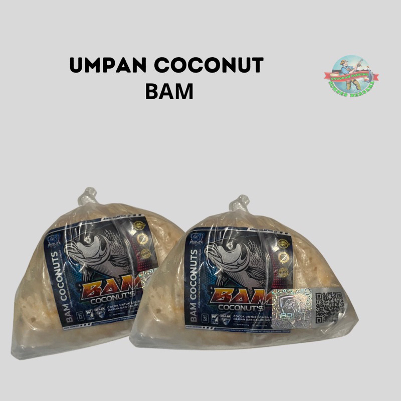 Umpan Coconut Putih BAM Ikan Mas Siap Pakai
