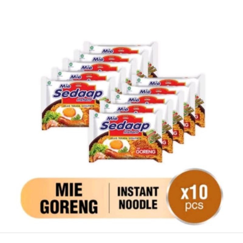 

mie sedap goreng isi 10 bungkus