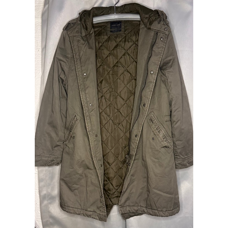 zara man parka