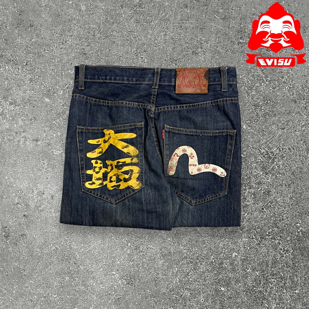 EVISU JP.2006 Vintage - Jeans Pria - Size 30 - 2nd - ORIGINAL SECONDHAND