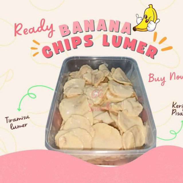 

BANANA CHIPS LUMER/KERIPIK PISANG LUMER/COKLAT LUMER VIRAL