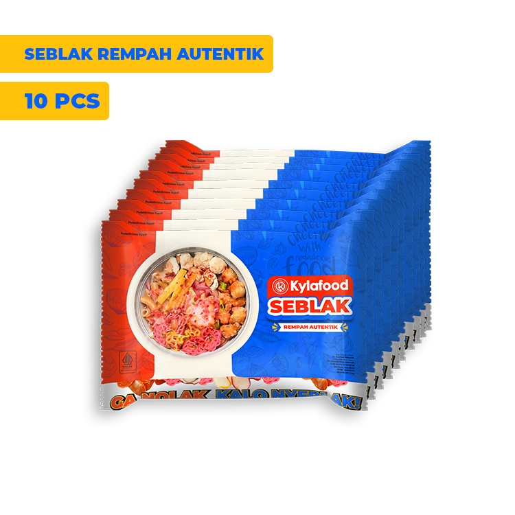 

Kylafood Paket isi 10 Seblak Rempah Autentik