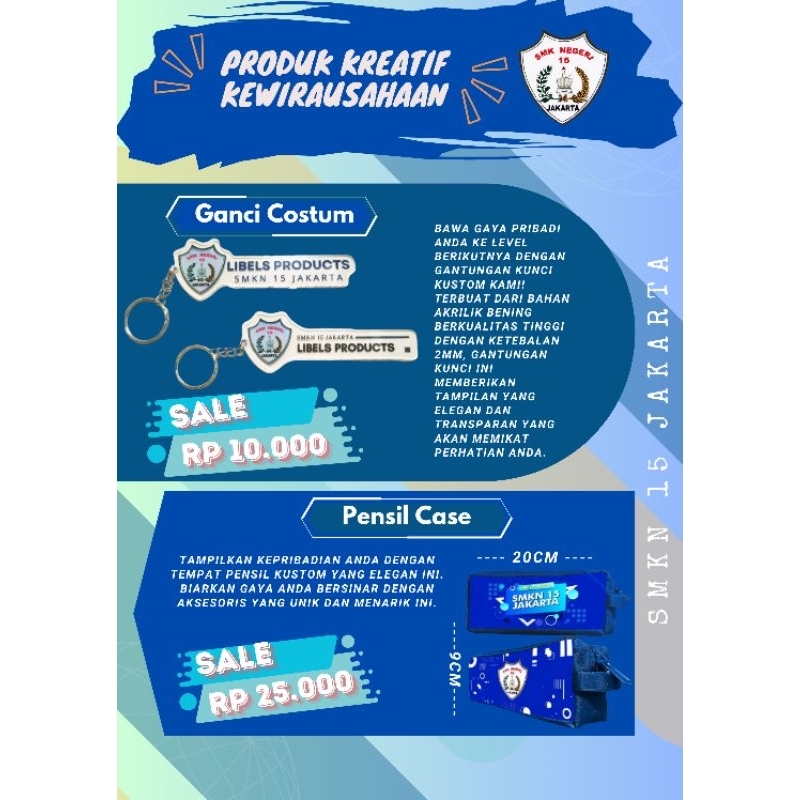 

Pensil Case/Tempat Pensil Costum Gambar dan tulisan bahan Waterpoof