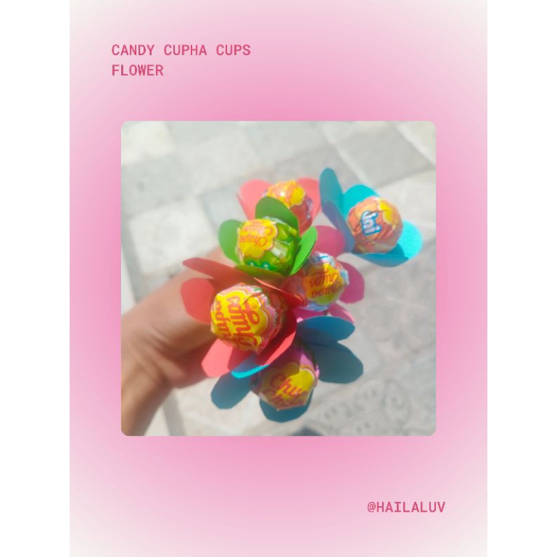 

candy flower Cupha cups