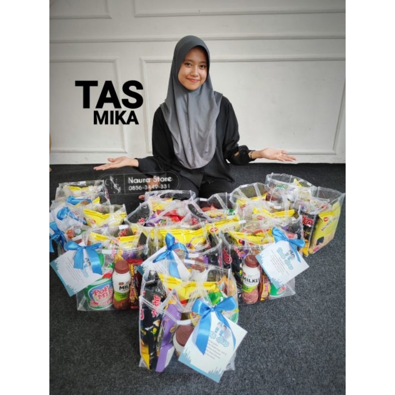 

Tas Mika polos / Tas Mika transparan/ Tas souvenir