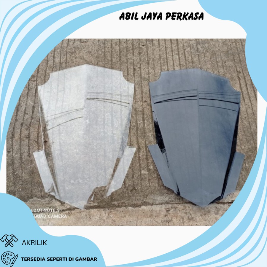 WINDSHIELD VISOR TAMENG NVL NVA VIXION CB150R CB150 LED VERZA NMP  HONDA VERZA 150 | NEW MEGAPRO VIS