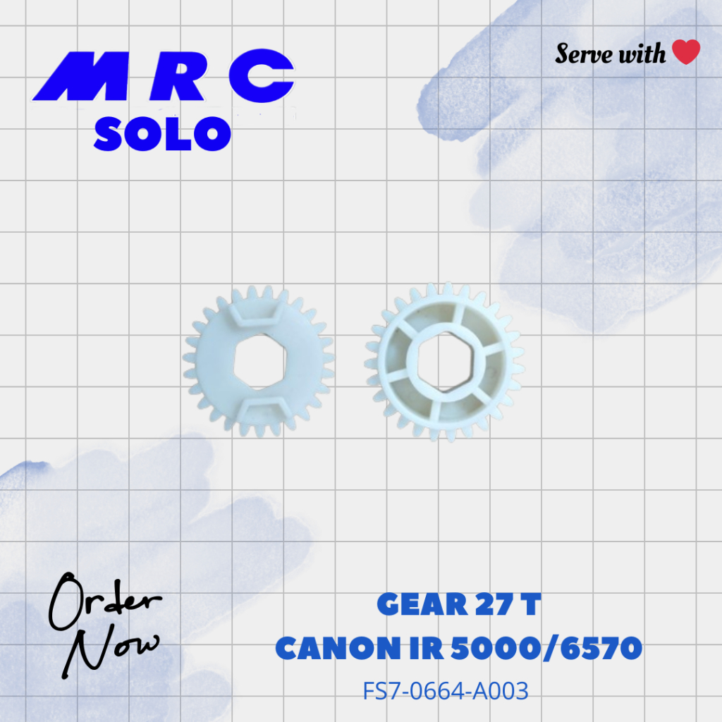GEAR 27T  FOTOCOPY CANON IR 5000/6570 FS7-0664