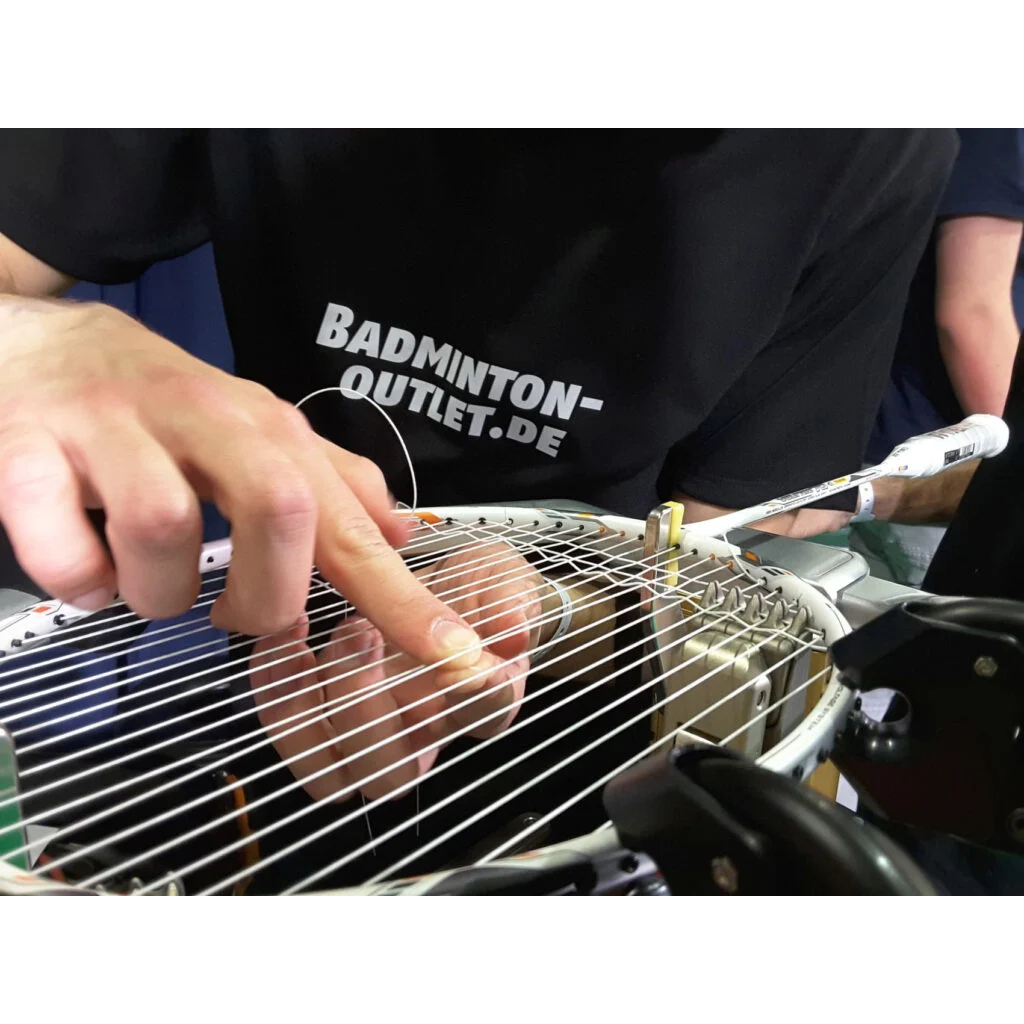 Pasang Senar Mesin Digital Precicion Raket Badminton
