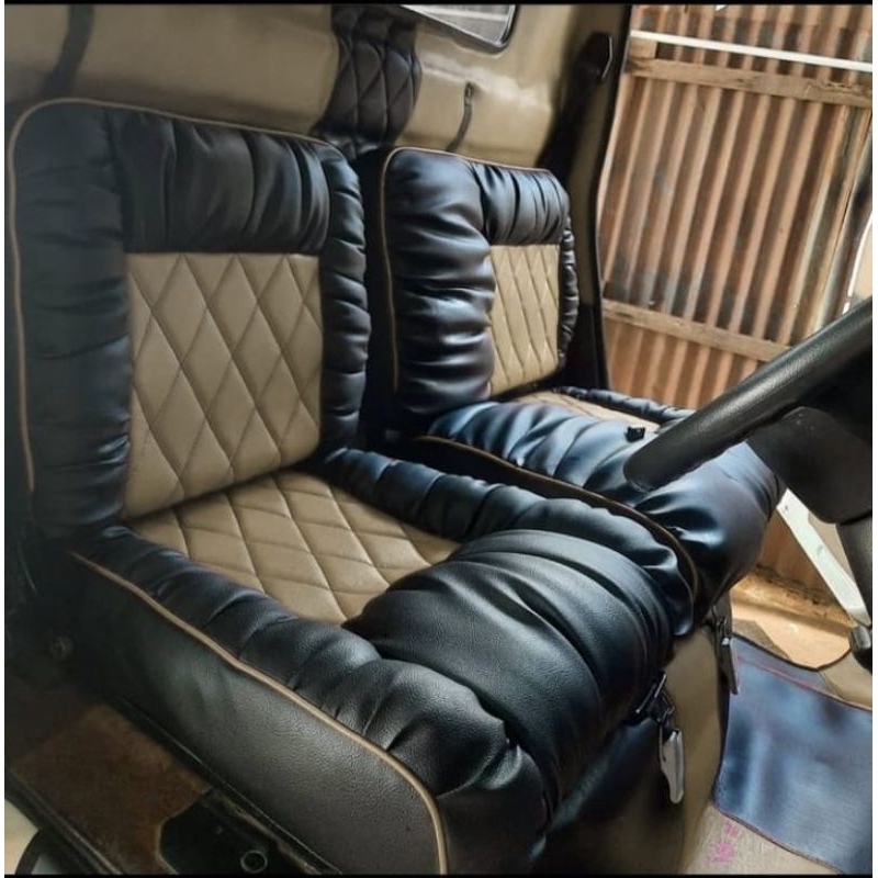 sarung jok mobil grand max pick up model sofa