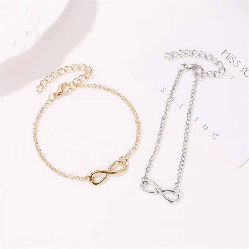 COD Gelang Titanium Wanita Korea Mewah Gelang Imitasi Emas Fashion Perhiasan Aksesoris