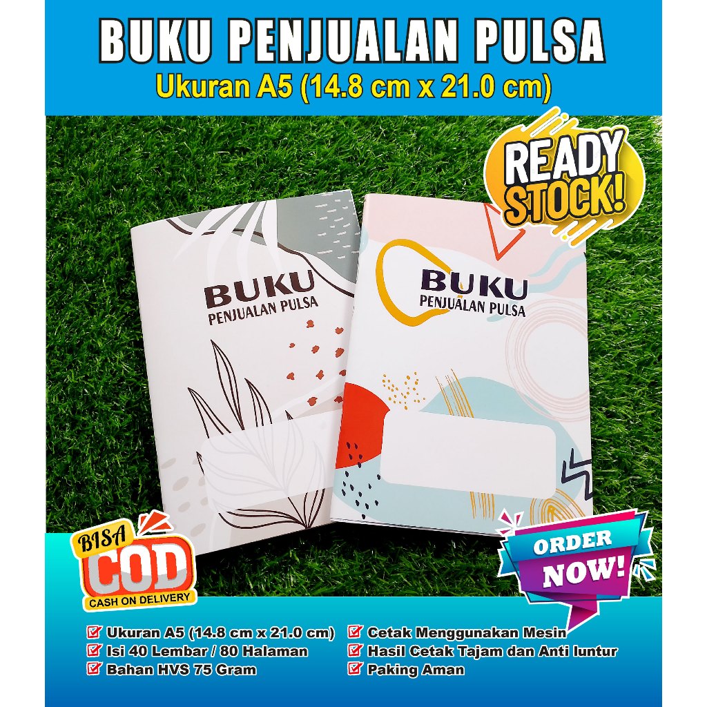 

BUKU CATATAN PENJUALAN PULSA