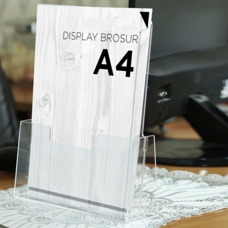 

Akrilik brosurAkrilik tempat brosur A4 ART E8E9