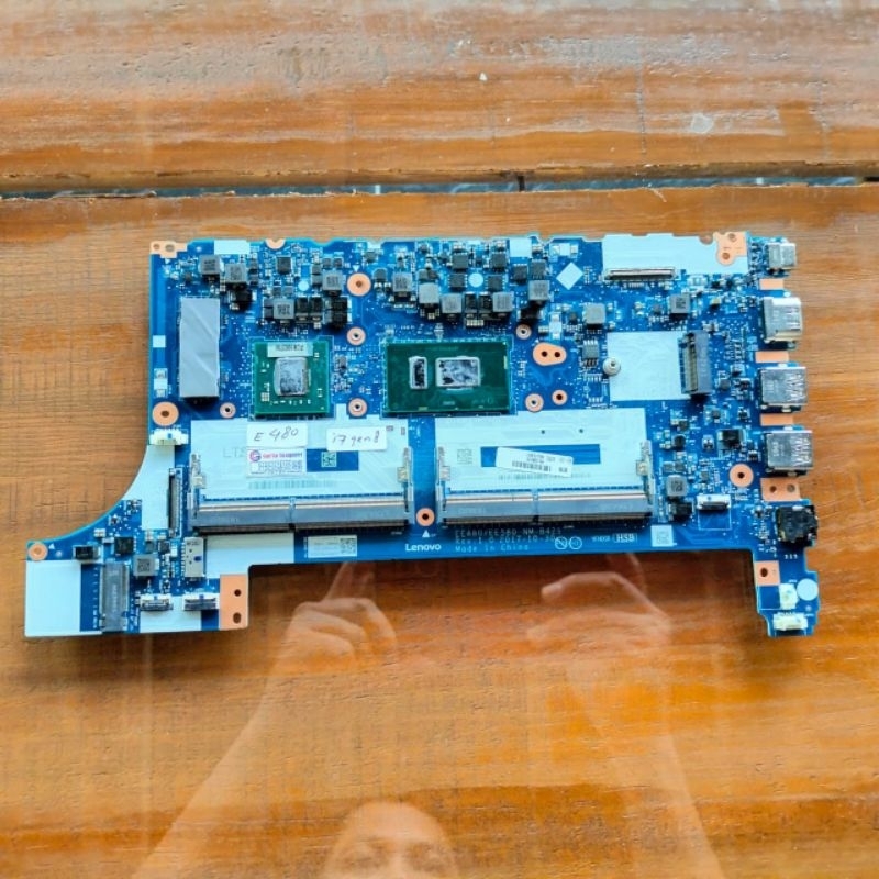 motherboard mati lenovo thinkpad e480 core i7 gen 8 dual vga