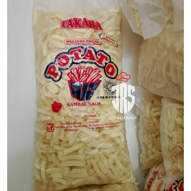 

JRS - Kentang Saos 1kg Original / Potato Saos / Kerupuk Kentang Potato Saus Gurih Renyah Murah