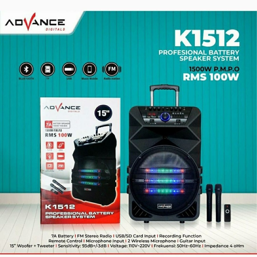 SPEAKER ADVANCE K1512