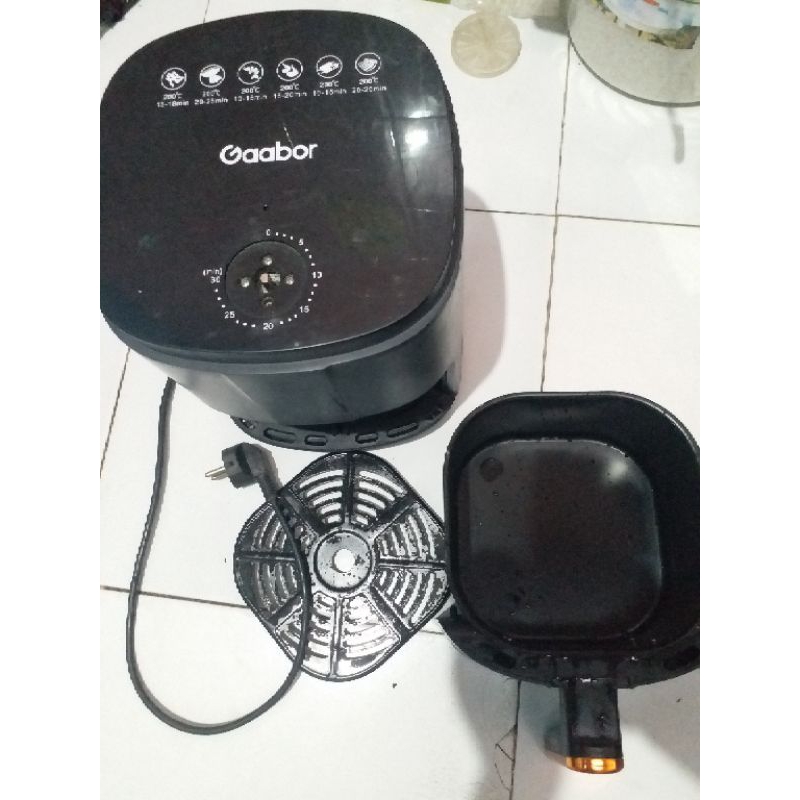GAABOR AIR FRYER ELEKTRONIK 3L 800w