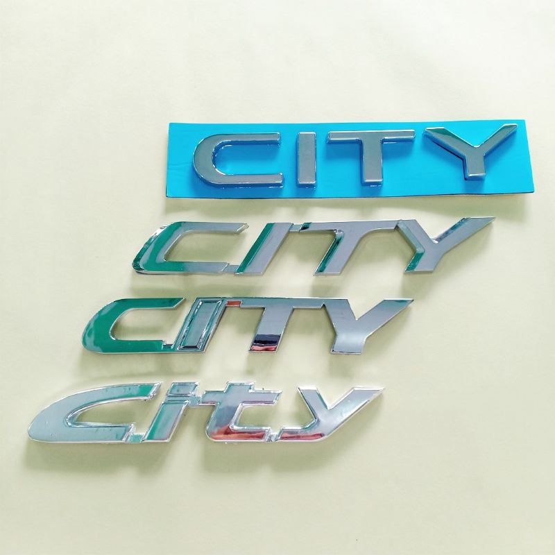 Emblem logo Honda city ukuran original bagasi city type z city hatchback 1999 2004 2009