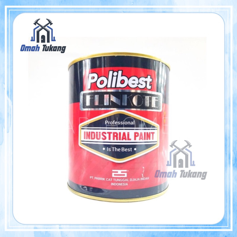 FLINKOTE POLIBEST 1 Kg Cat Anti Karat Besi Seng Warna Hitam
