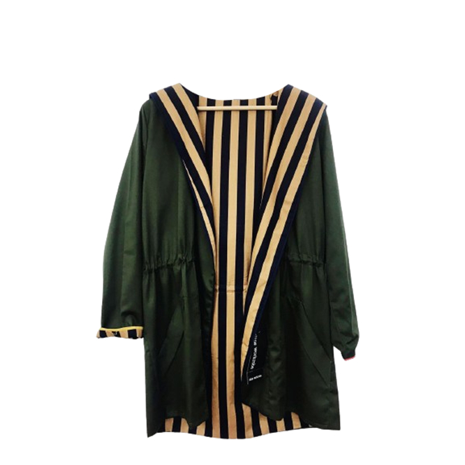 OLINE WORKROBE - BS OUTER I IN ARMY MIX STRIPE CAMEL NAVY