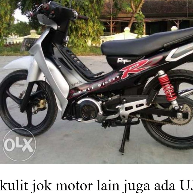 Kulit Jok Motor  F1ZR / FIZR Standar / Bahan Ori Sarung Jok Motor  FIZ R / F1Z R jokk