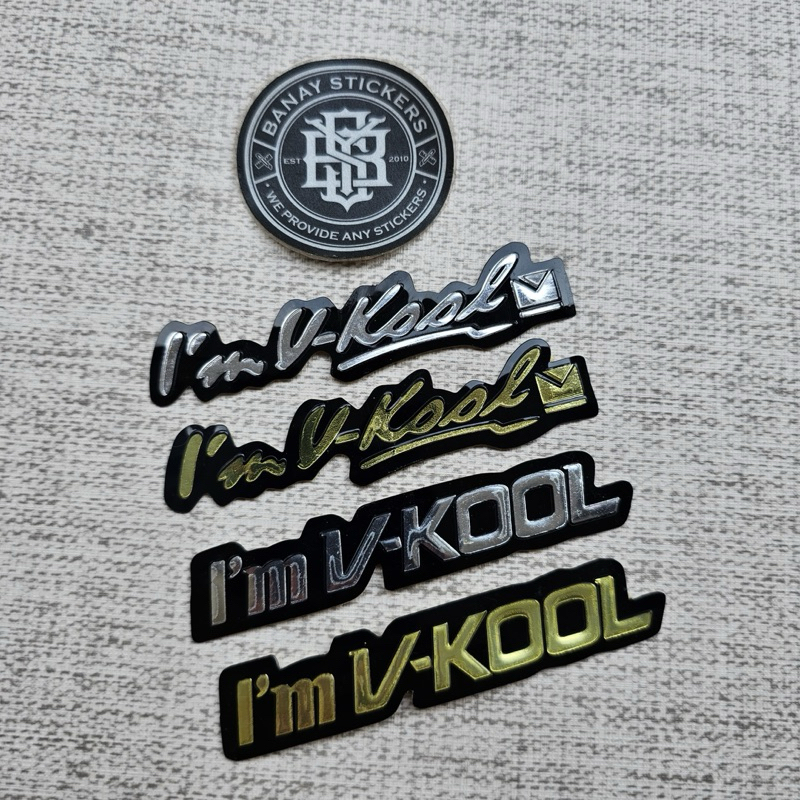 Emblem Emboss Im Vkool Emblem Embos I’m V-Kool