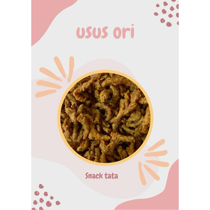 

KERIPIK USUS CRISPY ORINIGAL DAUN JERUK